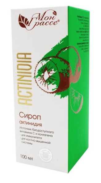 Изображение товара Сироп Мон грассе ACTINIDIA Сашера-Мед 100мл Сироп Мон грассе ACTINIDIA Сашера-Мед 100мл фотография
