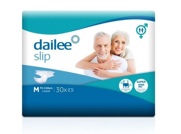 Изображение товара Подгузники для взрослых Dailee Super Medium №30 Подгузники для взрослых Dailee Super Medium №30 фотография