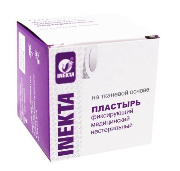 Изображение товара Лейкопластырь Inekta фиксирующий на тканевой основе 1*500см Лейкопластырь Inekta фиксирующий на тканевой основе 1*500см фотография