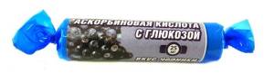 Аскорбиновая кислота гленвитол №10табл черника