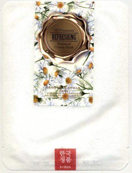 Изображение товара Маска для лица NO:HJ Botanical хлопковая Обновляющая 25г Маска для лица NO:HJ Botanical хлопковая Обновляющая 25г фотография