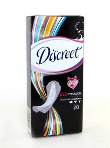 Прокладки Discreet на каждый день Deo Irresistible Multiform 20шт