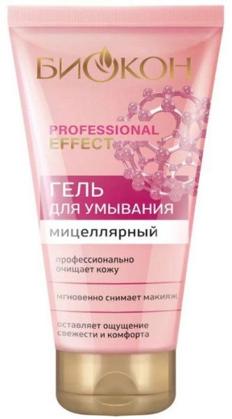 Изображение товара Гель для умывания мицеллярный Professional Effect Биокон 150мл Гель для умывания мицеллярный Professional Effect Биокон 150мл фотография