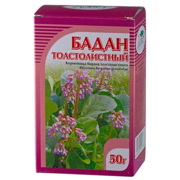 Бадан (корни) толстолистный, 50 г фотография