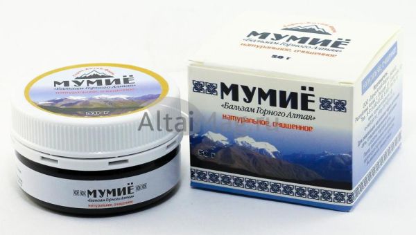 Изображение товара Мумие алтайское горно-алтай-фарм 50г Мумие алтайское горно-алтай-фарм 50г фотография